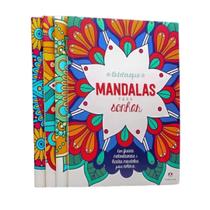Kit 4 Livros para Colorir Mandala Arteterapia - Ciranda Cultural