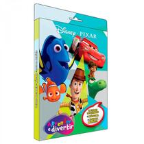 Kit 4 Livros Pixar Disney de desenho pintar colorir -Jogo Da memoria Mascara Infantil Criança - RIDEEL