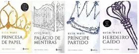 Kit 4 Livros The Royals Erin Watt Princesa De Papel - essencia