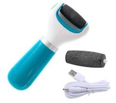 Kit 4 Lixa Elétrica Pé Esfoliador Calosidades Pedicure