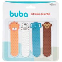 Kit 4 lixas de unha buba selvinha