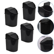 Kit 4 Lixeira Basculante Multiuso Com Tampa 12 L Eco Nature Jaguar