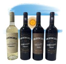 Kit 4 Los Intocables Chardonnay,malbec,cabernet,blend 750ml Kit 4 Los Intocables Chardonnay,malbec,cabernet,blend 750ml