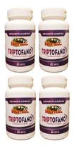 Kit 4 LTriptofano 500mg 60 Cápsulas