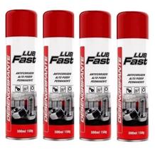 Kit 4 Lubrificantes Antiferrugem Desengripante Lub Uso Geral