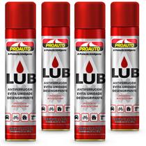 Kit 4 Lubrificantes Lub Óleo Desingripante Proauto 321ml Kit 4 Lubrificantes Lub Óleo Desingripante Proauto 321ml