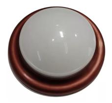 Kit 4 Luminária Circular Led 12w 6500k Branco Frio Bivolt