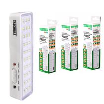 Kit 4 Luminária Emergência Led Pratic Tle Taschibra