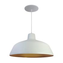 Kit 4 Luminária Pendente Retro 34cm Interior Cobre Fiação 110/220v Kit 4 Luminária Pendente Retro 34cm Interior Cobre Fiação 110/220v