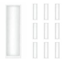 Kit 4 Luminarias Embutir PFM G6 30x120cm 36w 4000k Ledvance