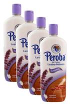 kit 4 Lustra Móveis Peroba Campo Lavanda King 500ml