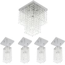 Kit 4 Lustre Clearcrillic Quad. + 1 Marrycrilic Cristal Acr