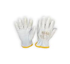 Kit 4 Luva Couro Vaqueta Petroleira Reforçada Confortavel Kit 4 Luva Couro Vaqueta Petroleira Reforçada Confortavel