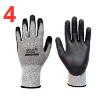 Kit 4 Luva Resistente Corte Volk Cut Marceneiro Pedreiro