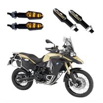 KIT 4 Luz Seta Esportiva Pisca de Led Modelo P29 Para Moto BMW F800 ADVENTURE 2004 2005 2006 2007 2008 2009