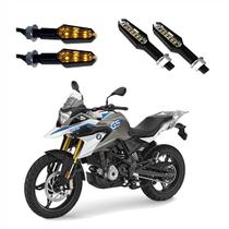 KIT 4 Luz Seta Esportiva Pisca de Led Modelo P29 Para Moto BMW G310 GS 2004 2005 2006 2007 2008 2009
