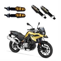 KIT 4 Luz Seta Esportiva Pisca de Led Modelo P29 Para Moto BMW G450 X 2016 2017 2018201920202021