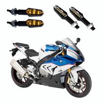 KIT 4 Luz Seta Esportiva Pisca de Led Modelo P29 Para Moto BMW S 1000RR 2010 2011 2012 2013 2014 2015