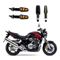 KIT 4 Luz Seta Esportiva Pisca de Led Modelo P29 Para Moto Honda CB 1300 Super Four 2016 2017 2018201920202021