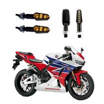 KIT 4 Luz Seta Esportiva Pisca de Led Modelo P29 Para Moto Honda CBR 600RR 2016 2017 2018 2019 2020 2021