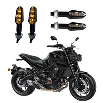 KIT 4 Luz Seta Esportiva Pisca de Led Modelo P29 Para Moto MT09 850CC 2016 2017 2018201920202021