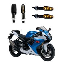 KIT 4 Luz Seta Esportiva Pisca de Led Modelo P29 Para Moto SUZUKI GSX 750F Ano 2004 2005 2006 2007 2008 2009 KIT 4 Luz Seta Esportiva Pisca de Led Modelo P29 Para Moto SUZUKI GSX 750F Ano 2004 2005 2006 2007 2008 2009