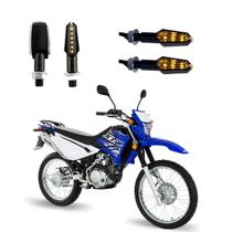 KIT 4 Luz Seta Esportiva Pisca de Led Modelo P29 Para Moto XTZ 125 ANO 2004 2005 2006 2007 2008 2009 KIT 4 Luz Seta Esportiva Pisca de Led Modelo P29 Para Moto XTZ 125 ANO 2004 2005 2006 2007 2008 2009
