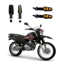 KIT 4 Luz Seta Esportiva Pisca de Led Modelo P29 Para Moto XTZ 250 ANO 2010 2011 2012 2013 2014 2015 KIT 4 Luz Seta Esportiva Pisca de Led Modelo P29 Para Moto XTZ 250 ANO 2010 2011 2012 2013 2014 2015
