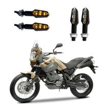 KIT 4 Luz Seta Esportiva Pisca de Led Modelo P29 Para Moto XTZ 250 Tenere Ano 2010 2011 2012 2013 2014 2015
