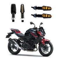 KIT 4 Luz Seta Esportiva Pisca de Led Modelo P29 Para Moto Z 400 Ano 2010 2011 2012 2013 2014 2015 KIT 4 Luz Seta Esportiva Pisca de Led Modelo P29 Para Moto Z 400 Ano 2010 2011 2012 2013 2014 2015