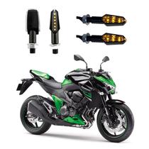 KIT 4 Luz Seta Esportiva Pisca de Led Modelo P29 Para Moto Z 800 Ano 2010 2011 2012 2013 2014 2015