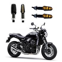 KIT 4 Luz Seta Esportiva Pisca de Led Modelo P29 Para Moto Z 900RS Ano 2016 2017 2018 2019 2020 2021