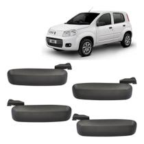 Kit 4 Maçaneta Externa Novo Uno Vivace 2010 2011 2012 2013 - UN / 4 F103 Kit 4 Maçaneta Externa Novo Uno Vivace 2010 2011 2012 2013 - UN / 4 F103