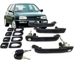 Kit 4 Maçaneta Externa Porta Golf 1993 1994 1995 1996 1997 1998 Mexicano / Alemao