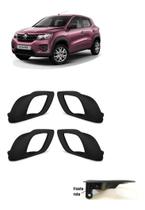 Kit 4 Maçaneta Gatilho Puxador Interno Kwid Haste Reta