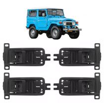 Kit 4 Maçaneta Interna Porta Toyota Bandeirante 1985 A 2001 Kit 4 Maçaneta Interna Porta Toyota Bandeirante 1985 A 2001