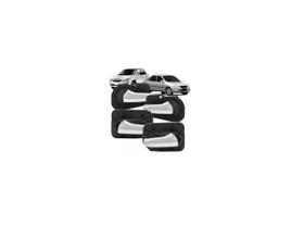 Kit 4 maçaneta porta corsa g1 corsa classic traseira cromada