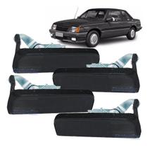 Kit 4 Maçaneta Porta Monza Chevette 83 84 85 86 a 96 Preta