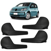 Kit 4 Maçanetas Interna da porta VW UP 2014-2021 Preta