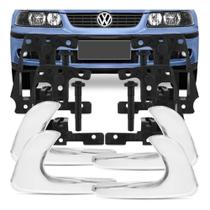 Kit 4 Maçanetas Interna Gatilho Gol Parati G3 1999 A 2005 Com Suporte e Pino