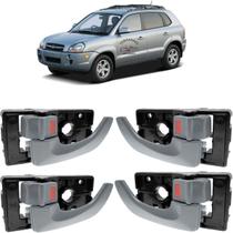 Kit 4 Maçanetas Internas Tucson 2005 2006 2007 2008 2009