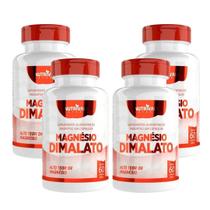 Kit 4 Magnésio Dimalato 60 Cápsulas Kit 4 Magnésio Dimalato 60 Cápsulas