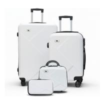 Kit 4 Malas E Frasqueiras De Viagem - Diversos Modelos M2