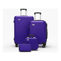 Kit 4 Malas E Frasqueiras De Viagem - Diversos Modelos M2 Kit 4 Malas E Frasqueiras De Viagem - Diversos Modelos M2