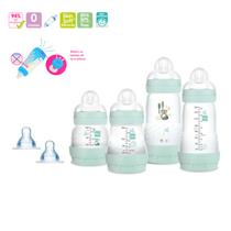 Kit 4 Mamadeiras Mam Anticólica Easy Start Gift Set