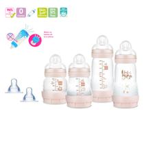 Kit 4 Mamadeiras Mam Anticólica Easy Start Gift Set