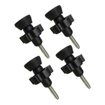 Kit 4 Manipulos Para Portãozinho Portão Pet Grade De Proteção Cachorros Crianças