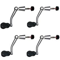 Kit 4 Manivela Bracinho Cabo Universal Molinete - Lamazon