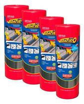 Kit 4 Manta Asfáltica Adesiva Aluminizada 45X10 FVD45 DRYKO Kit 4 Manta Asfáltica Adesiva Aluminizada 45X10 FVD45 DRYKO