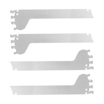 Kit 4 Mãos Francesas Apoio Para Bandeja 40cm Slg Gôndolas New Plus - Sa Gôndolas Kit 4 Mãos Francesas Apoio Para Bandeja 40cm Slg Gôndolas New Plus - Sa Gôndolas